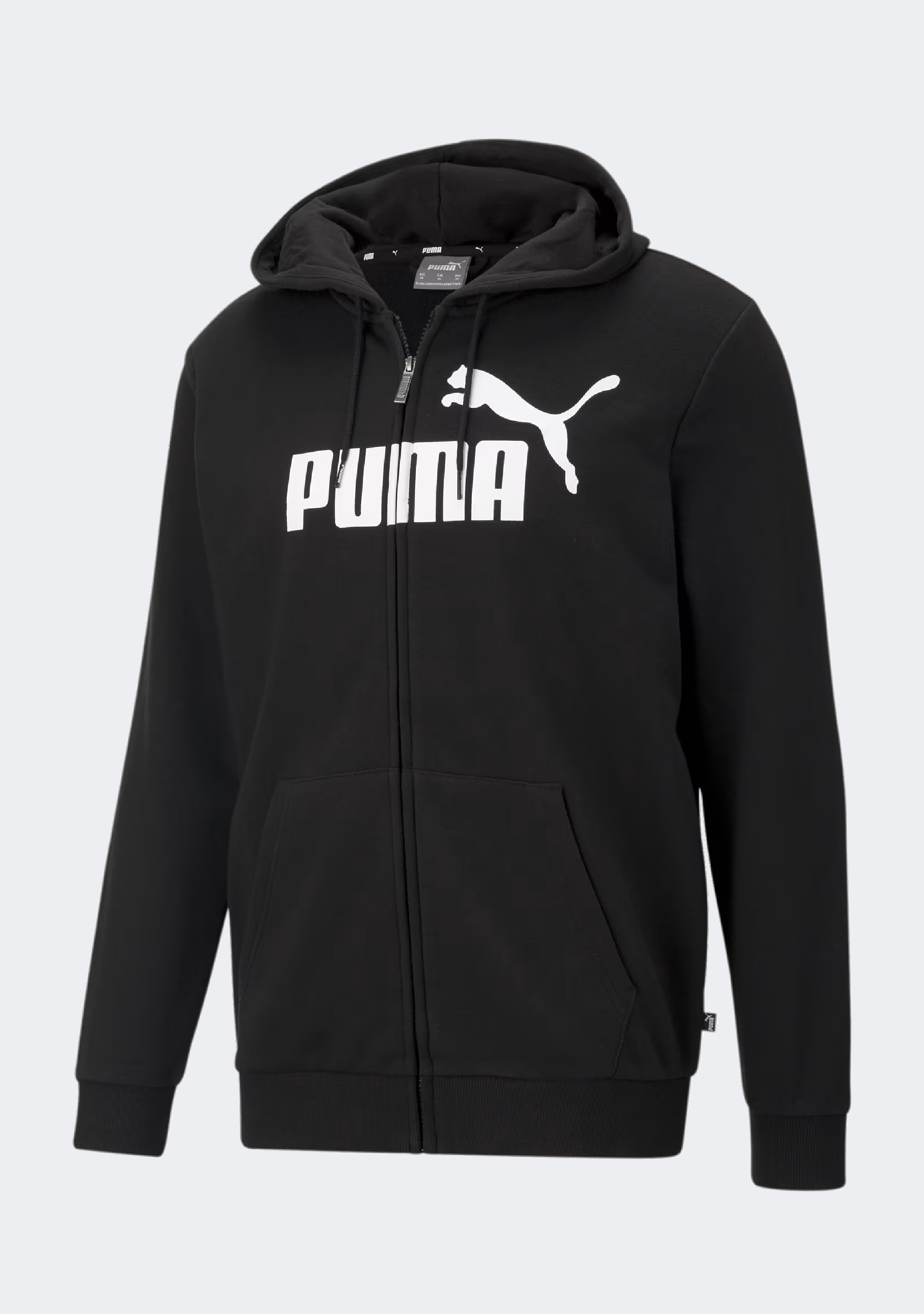 Puma Men's Big Logo Full Zip Hoodie