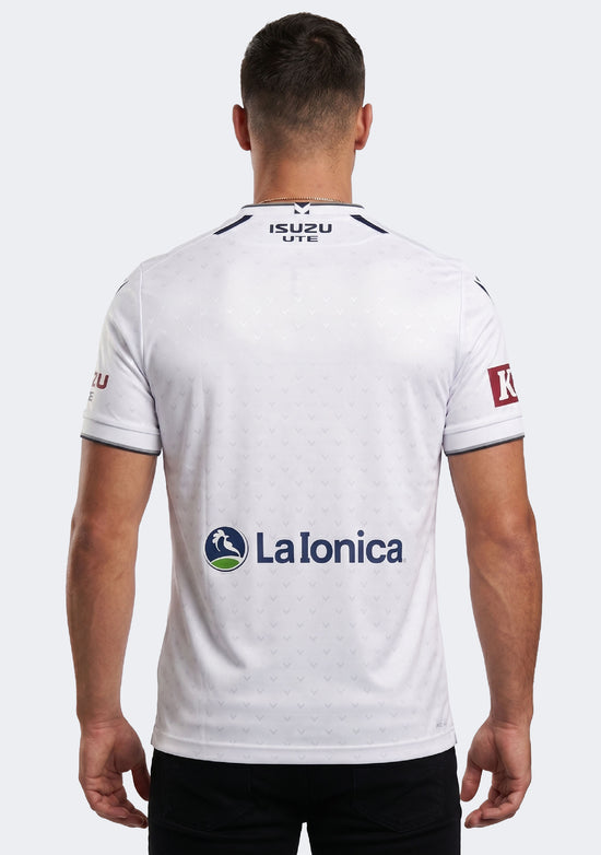 Macron Men's Melbourne Victory M24/25 ALW Authentic Away Short Sleeve Shirt