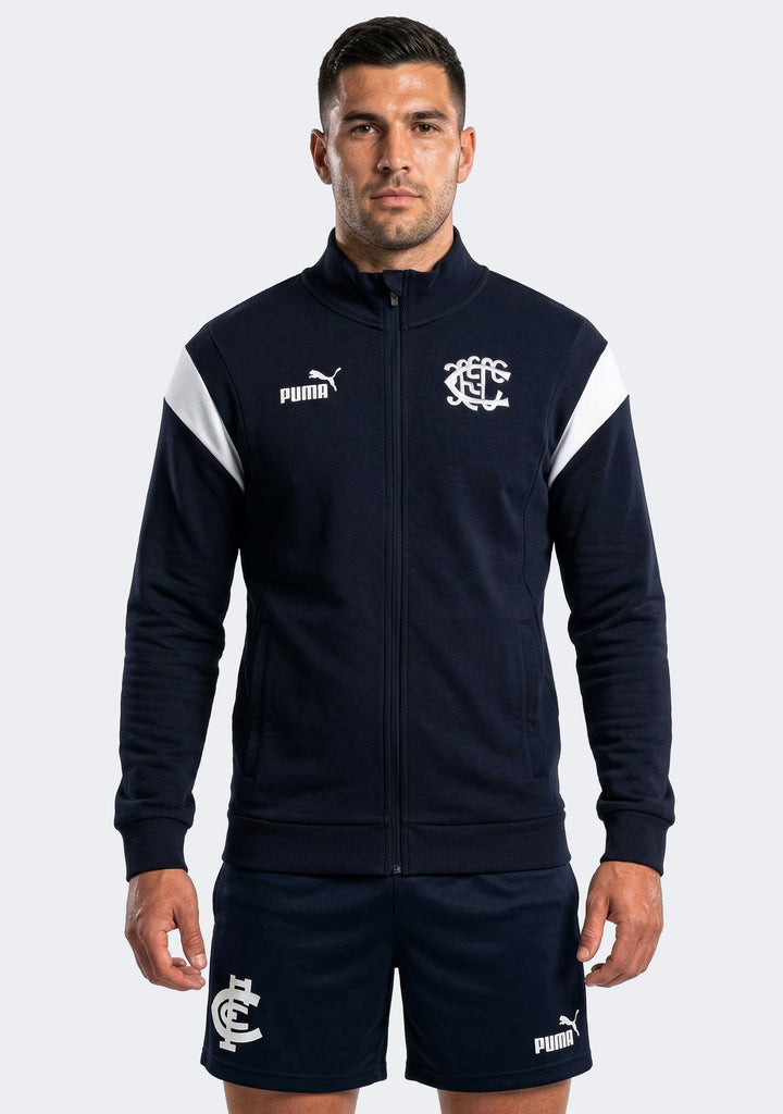 Puma Men's Carlton FC 2024 Heritage Zip Jacket