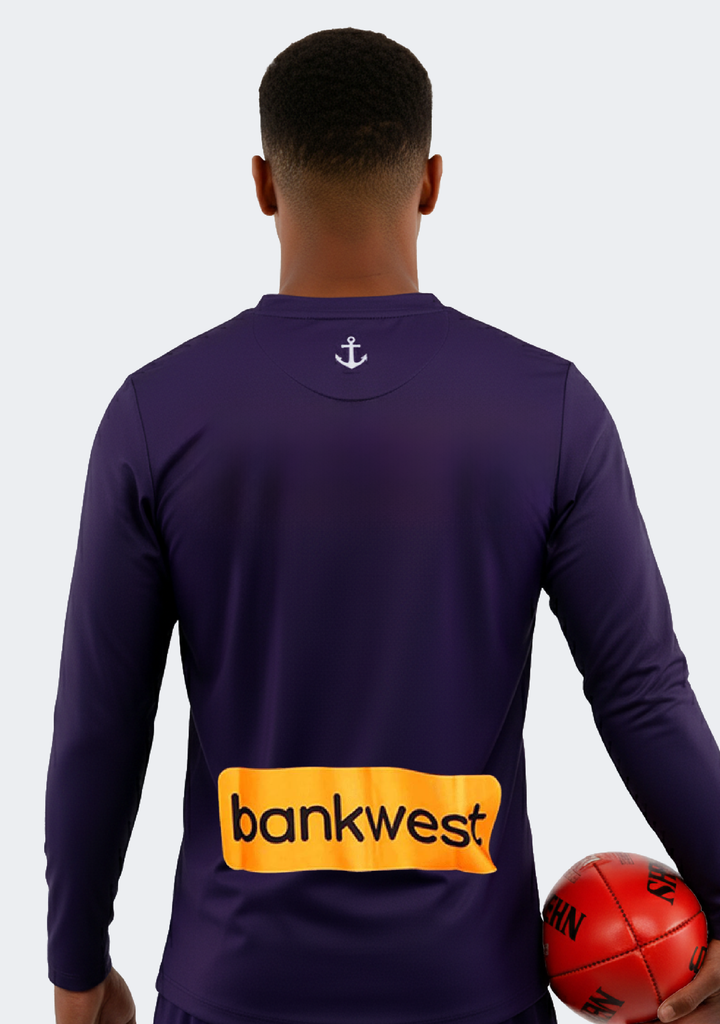Sekem Fremantle Dockers 2023 Adults Home Replica Long Sleeve Jumper