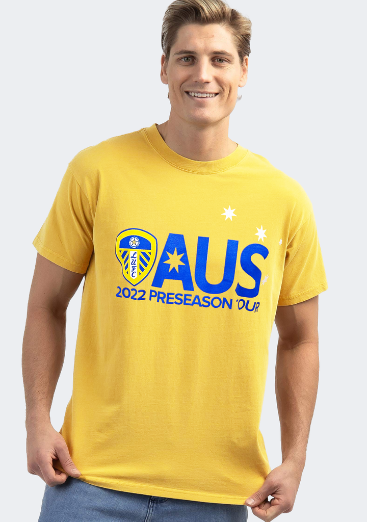 Gildan Adult Leeds Supporter Tee Yellow
