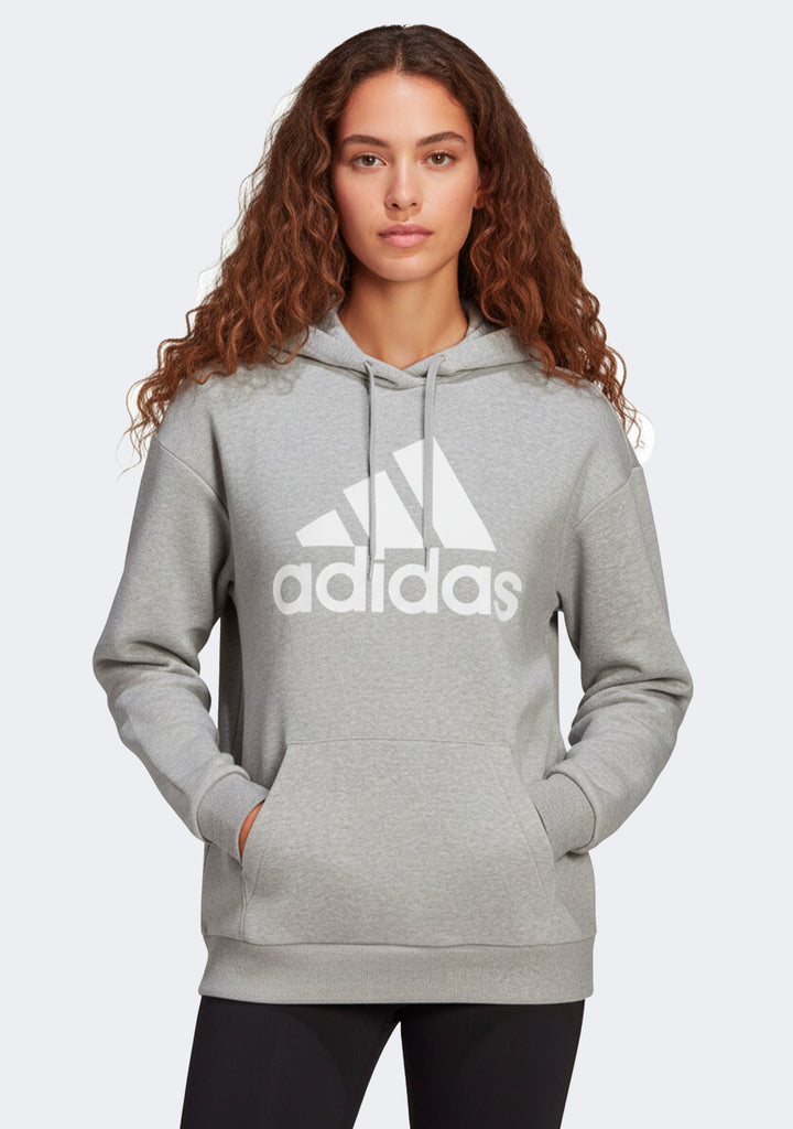 Adidas Women's Essentials Logo Boyfriend Fleece Hoodie