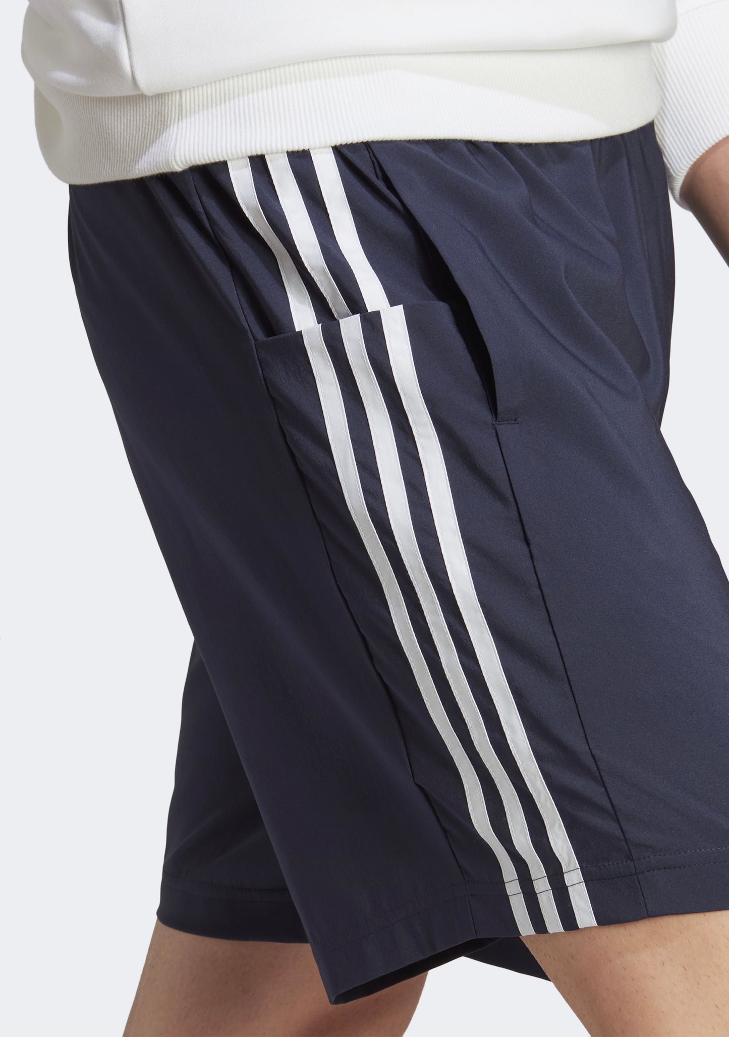 Adidas Men’s AEROREADY Essentials Chelsea 3-Stripes Shorts Navy