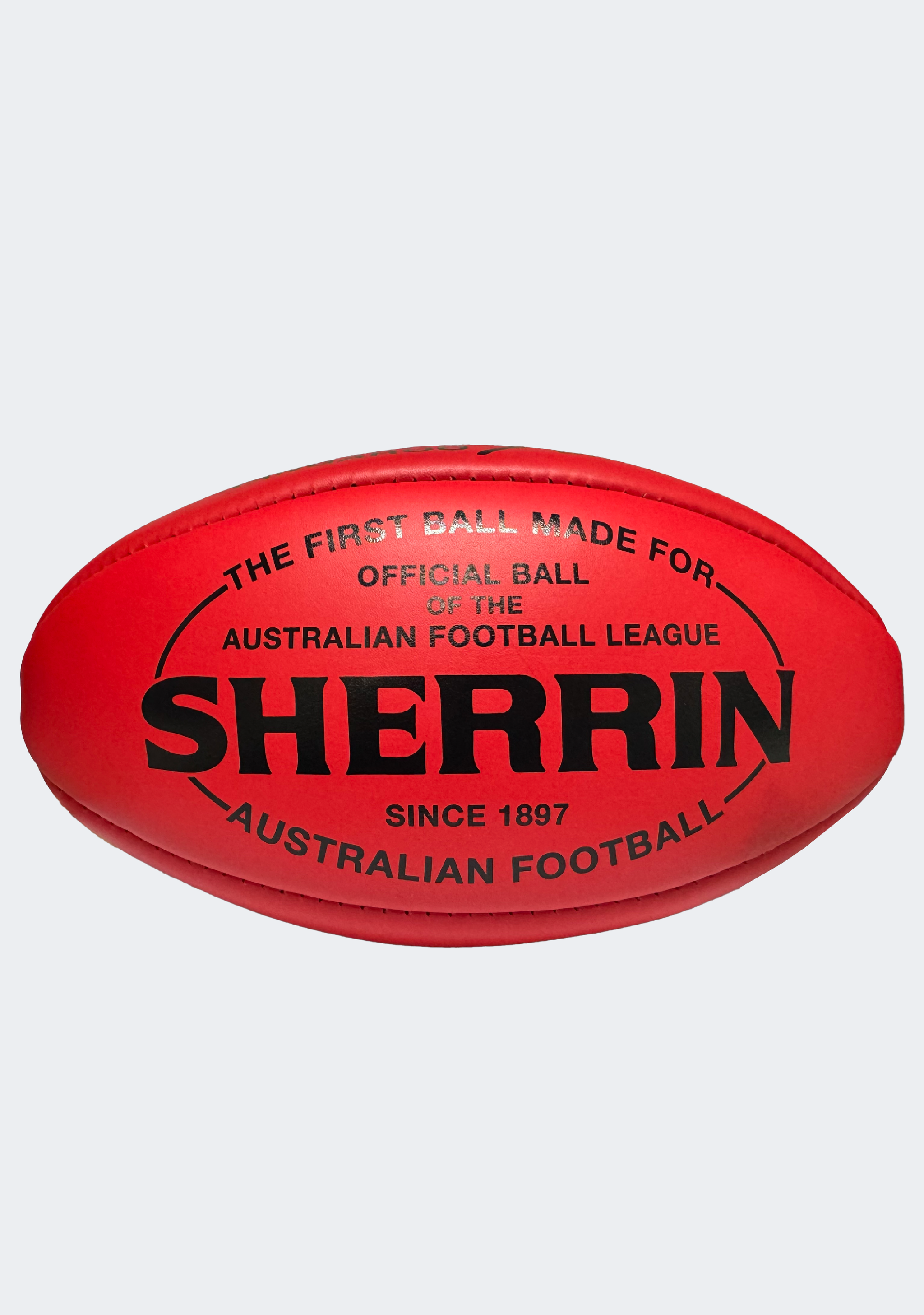 Sherrin Match Red Blemish Leather Ball Size 5