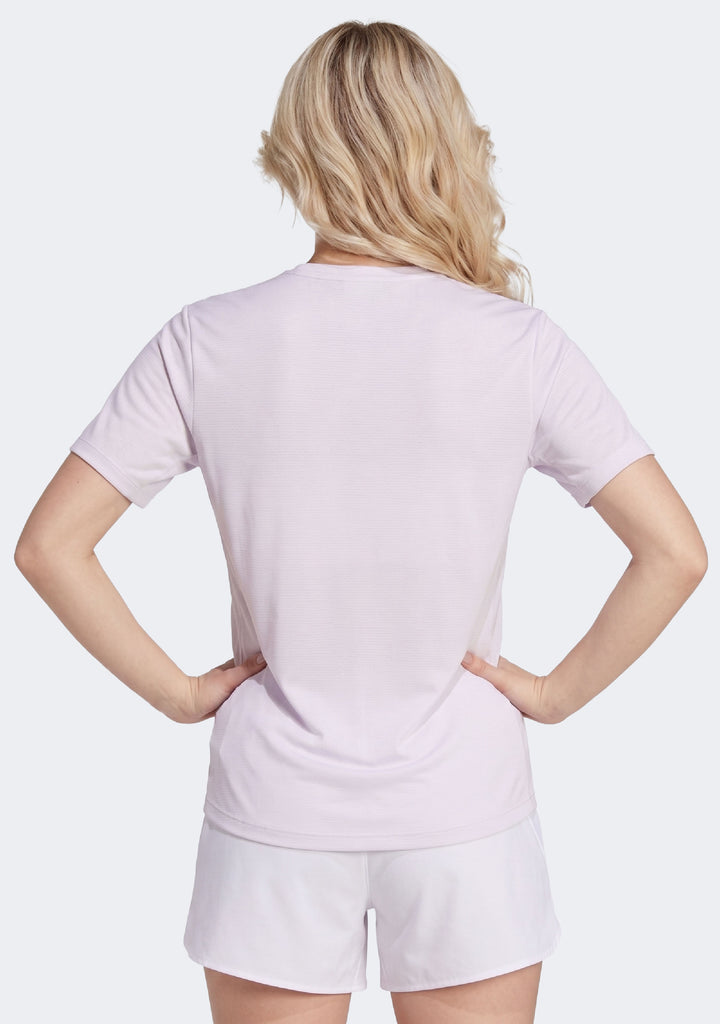 Adidas Women's adi365 Running Essentials Tee Lilac
