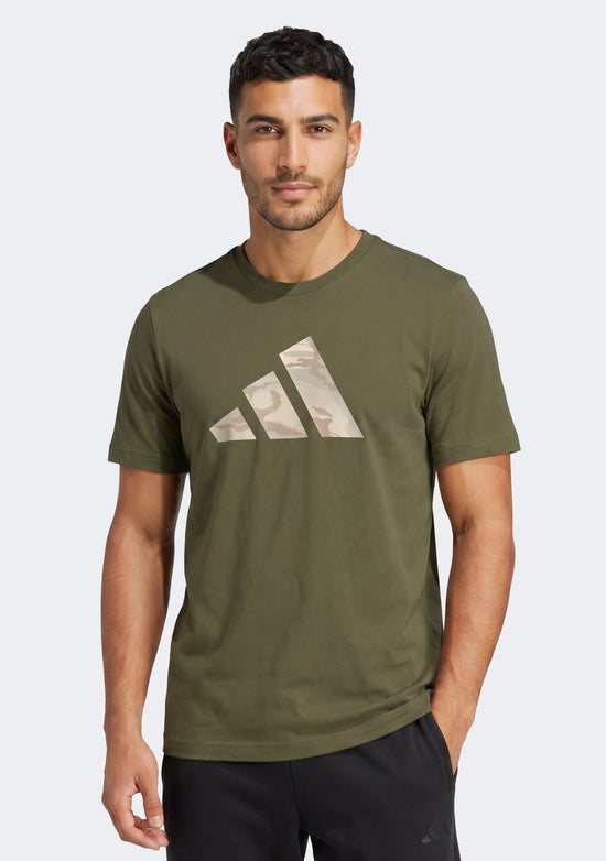Adidas Men's Camo Logo Tee