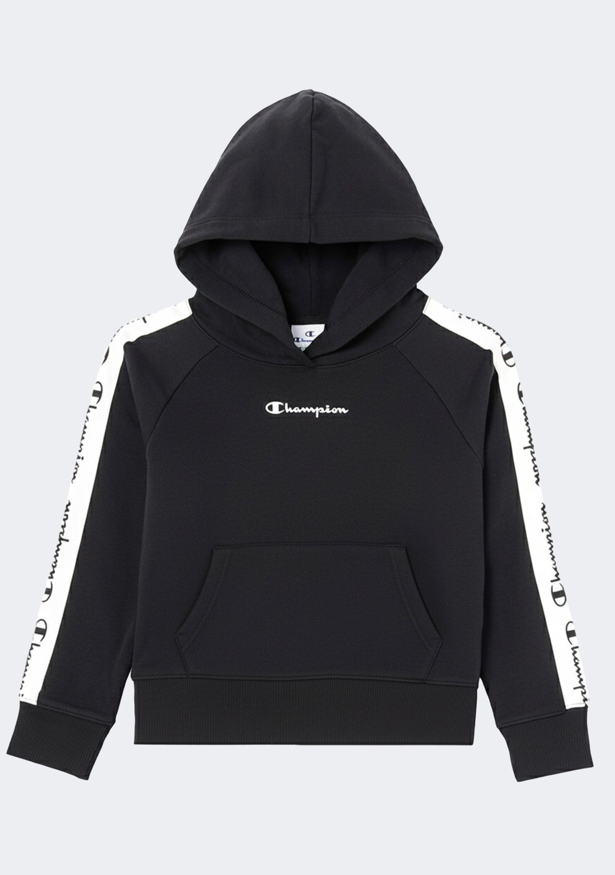 Champion Girls' EU Sport Tape Hoodie