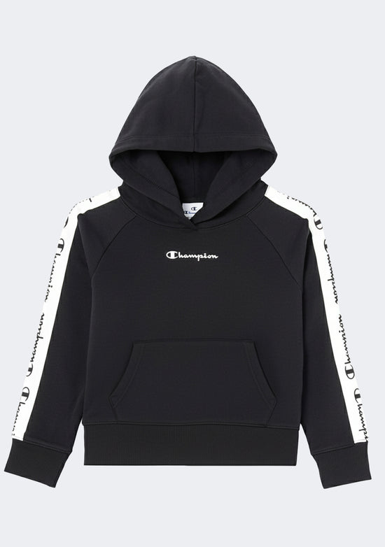 Champion Girls' EU Sport Tape Hoodie
