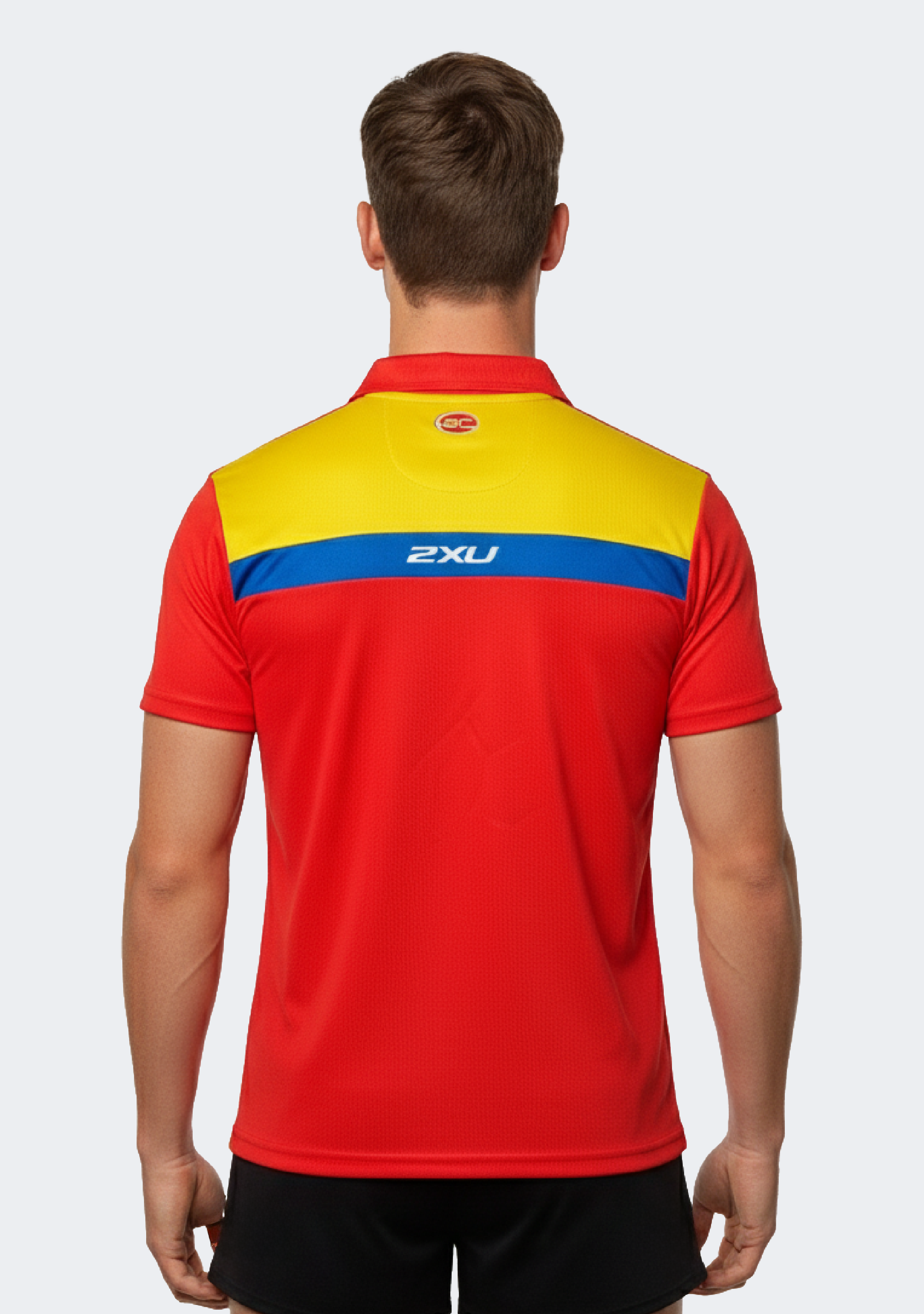 2XU Men's Gold Coast Suns Club Polo