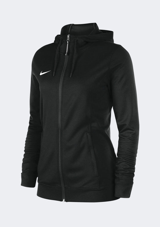 Nike Women's Team Basketball Full Zip Stock Hoodie Black