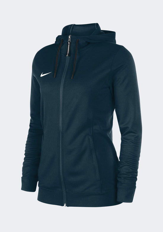 Nike Women's Team Basketball Full Zip Stock Hoodie Navy