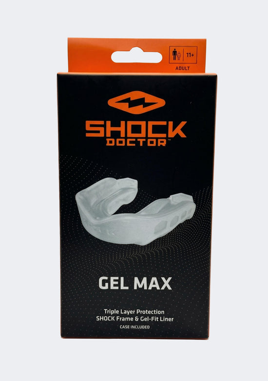 Shock Doctor Adults Gel Max Mouthguard White