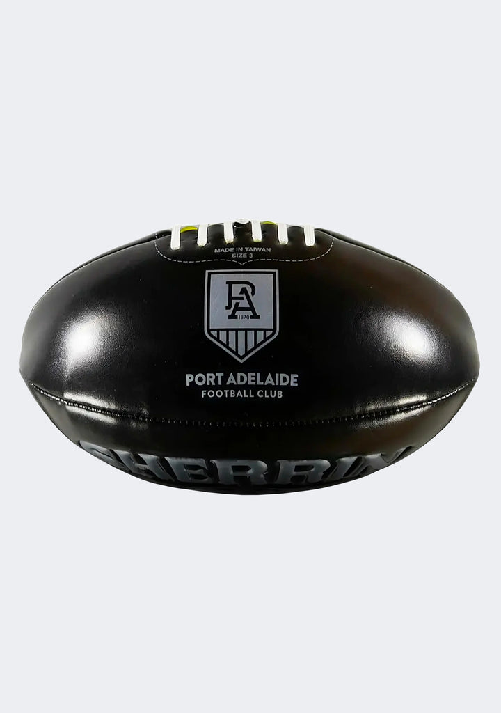 Sherrin Super Soft Touch Port Adelaide Black/Silver AFL