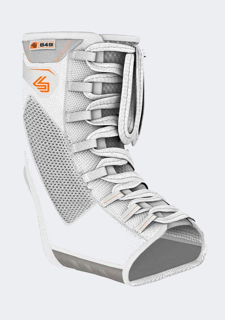 Shock Doctor Ultra Gel Lace Ankle Support White