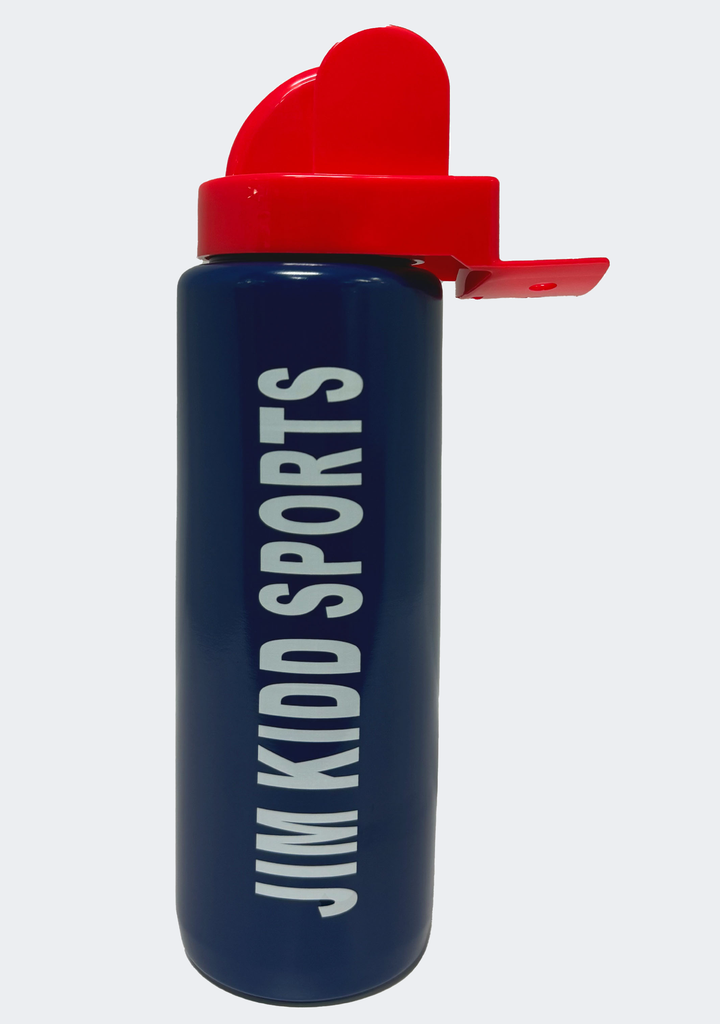 Jim Kidd Sports Chin Rest Water Bottle Blue/Red