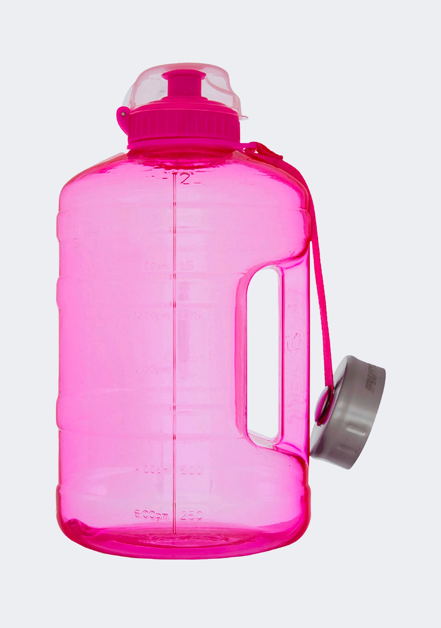 Russell Athletic Dual Cap 2L Water Bottle Pink