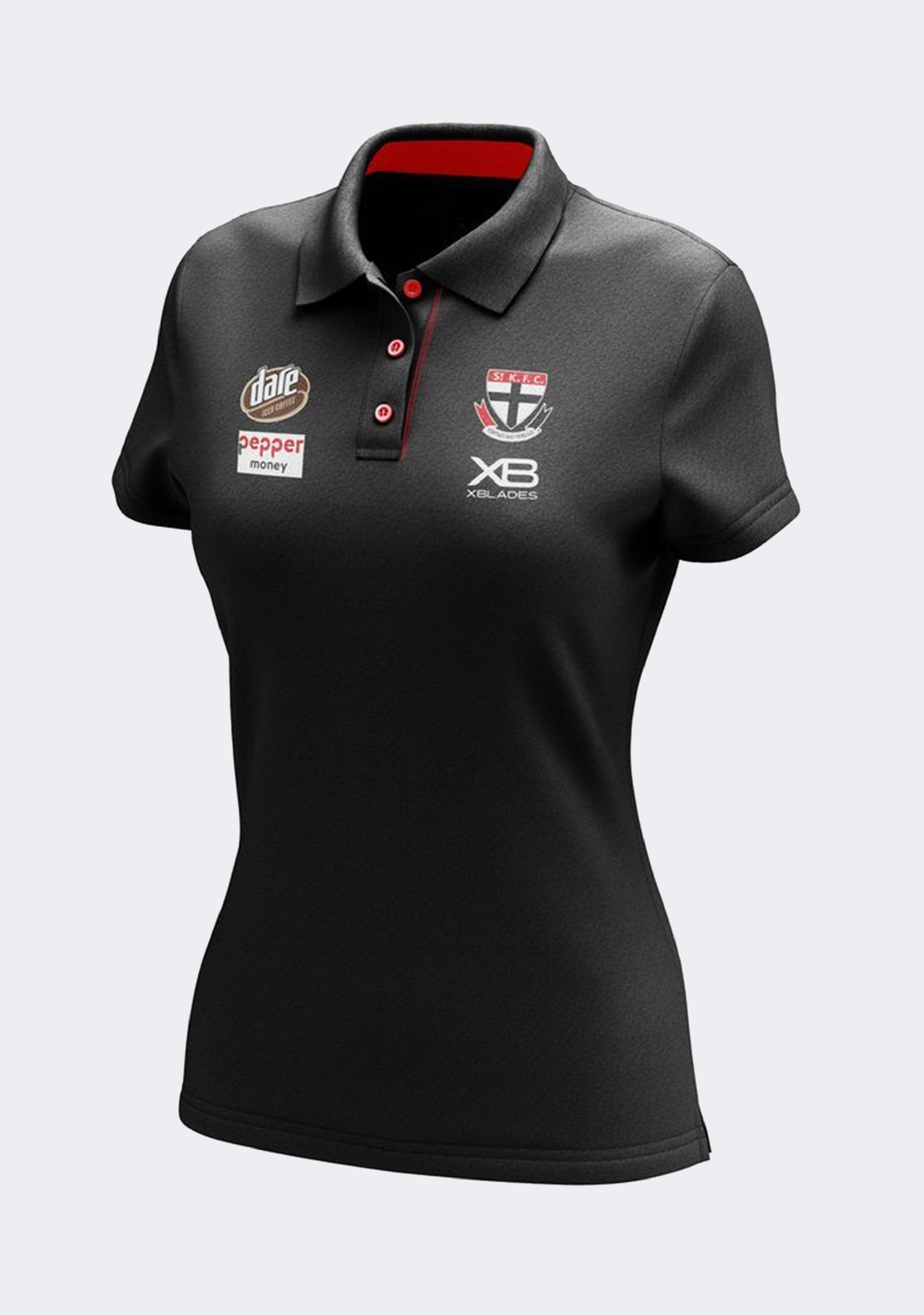 Xblades Womens St Kilda Media Polo 19