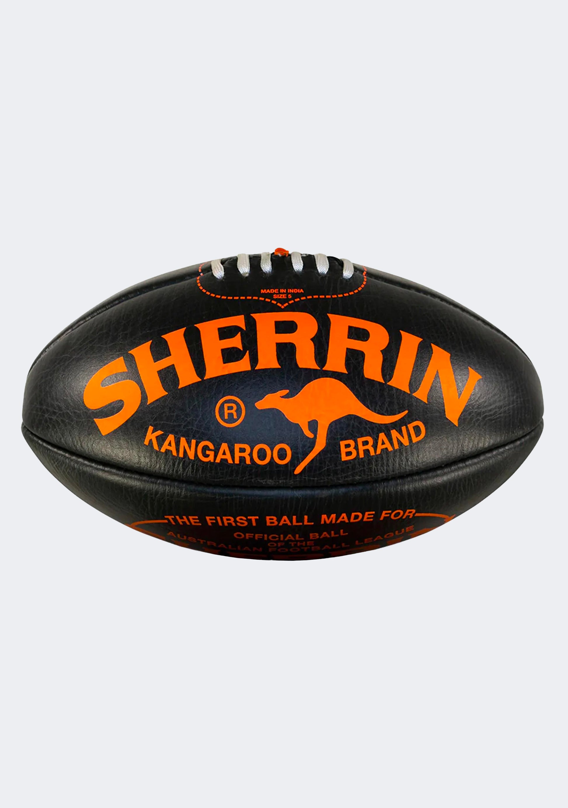 Sherrin Design Leather Black/Orange