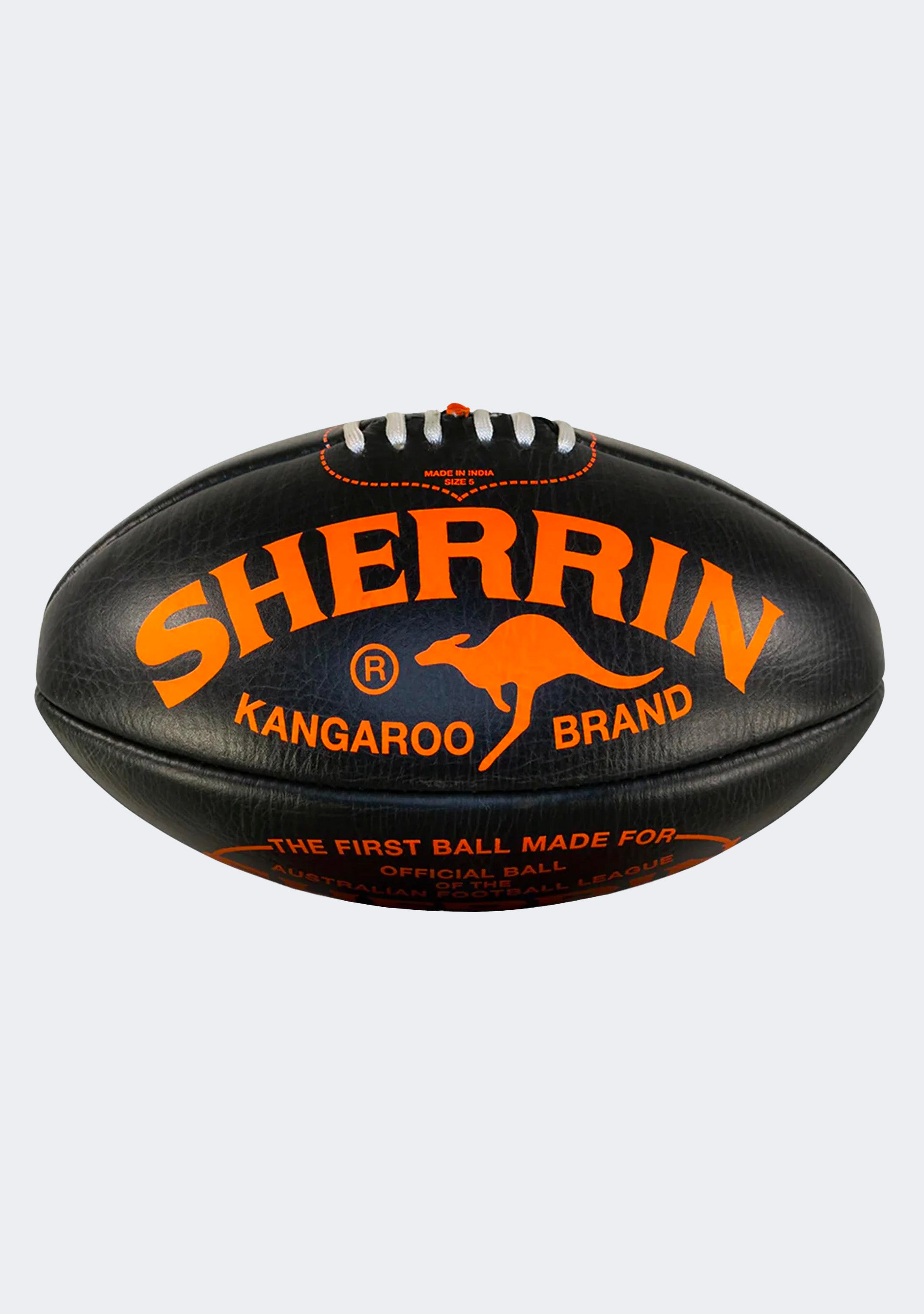 Sherrin Design Leather Black/Orange