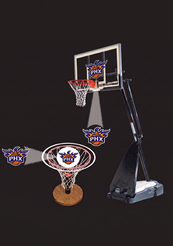 Spalding NBA Team Sticker Phoenix Suns