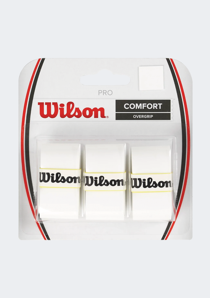 Wilson Pro Overgrip White 3 Pack