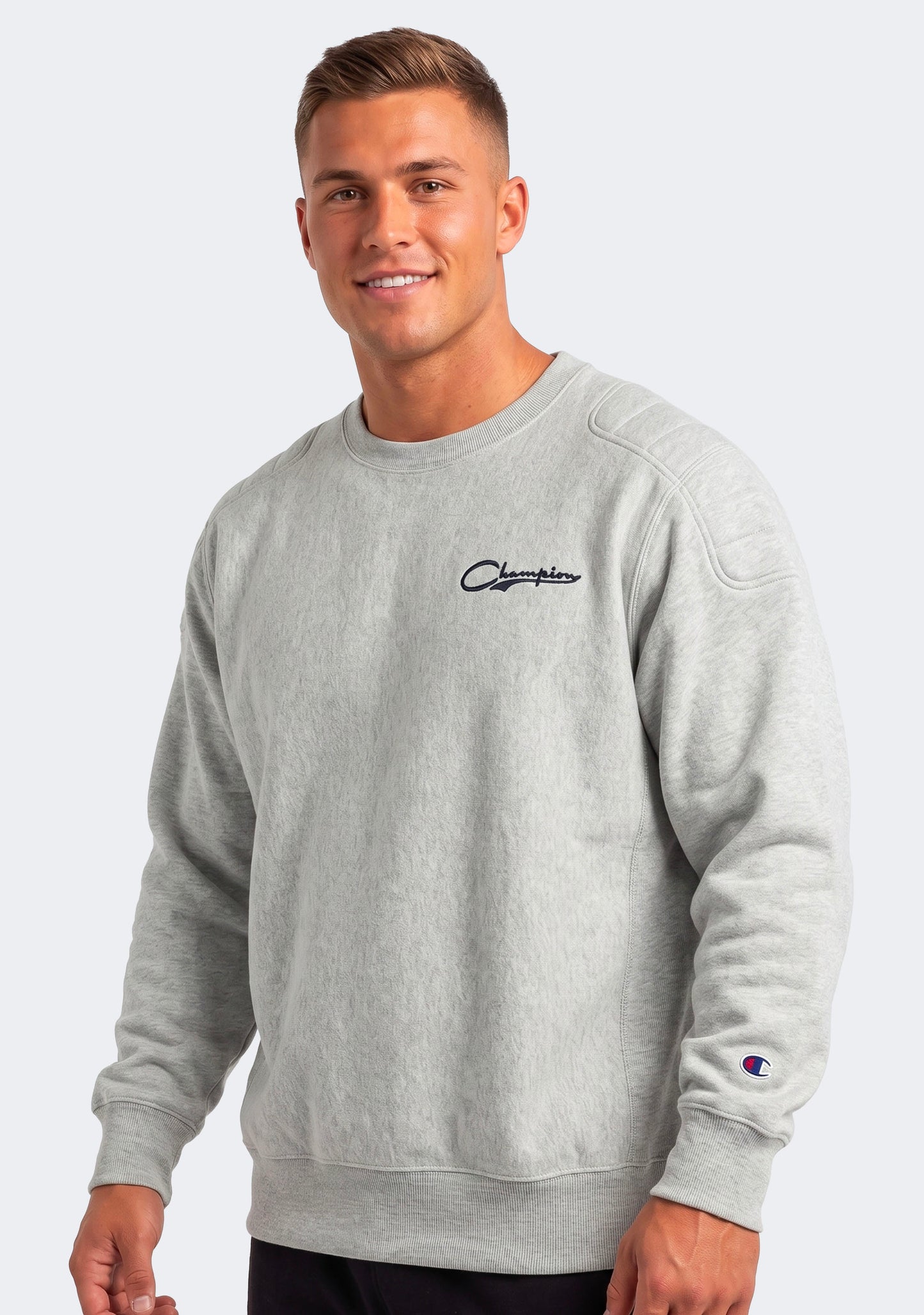 Champion Men's Reverse Weave Padded Crew
