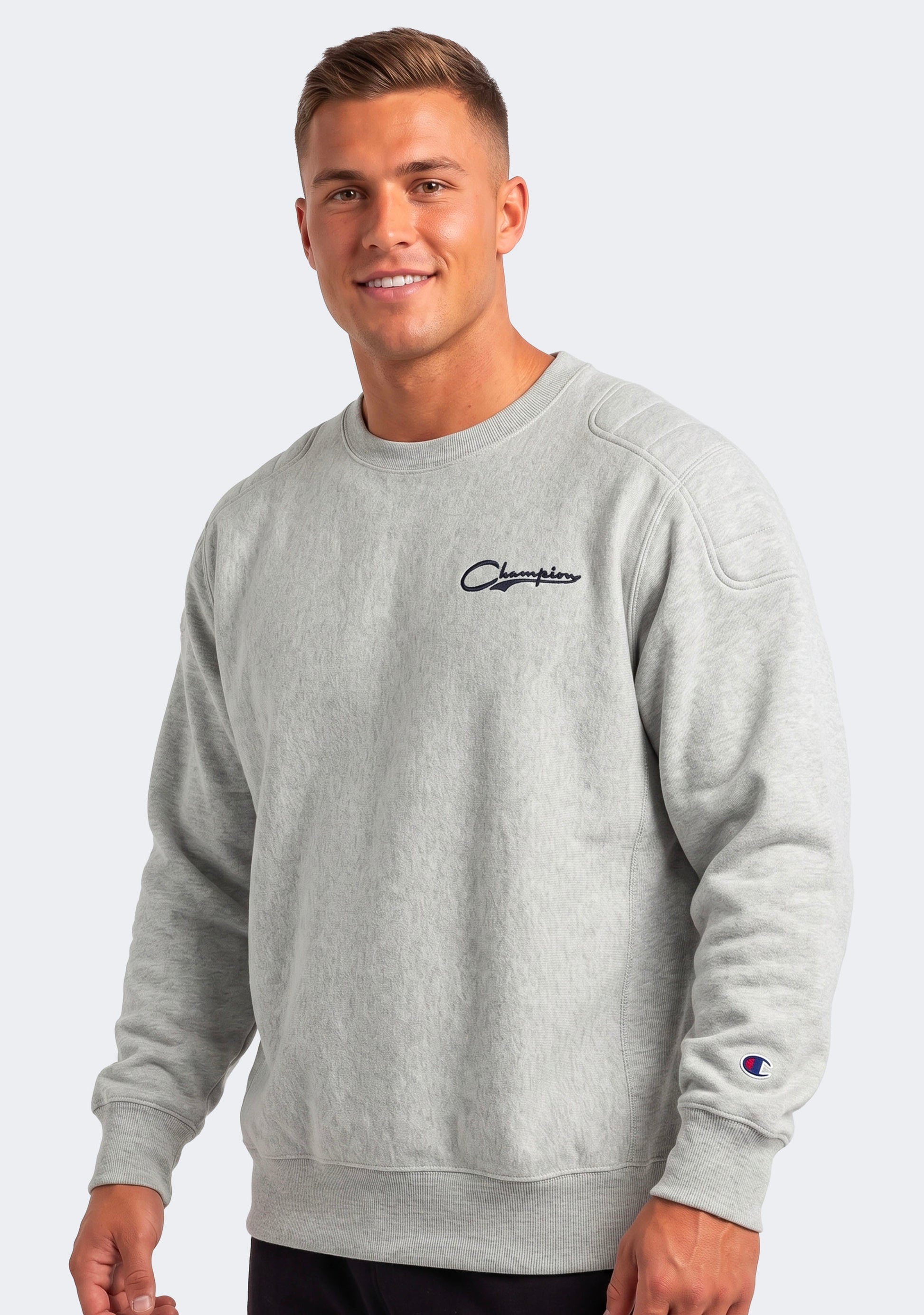 Champion Men's Reverse Weave Padded Crew