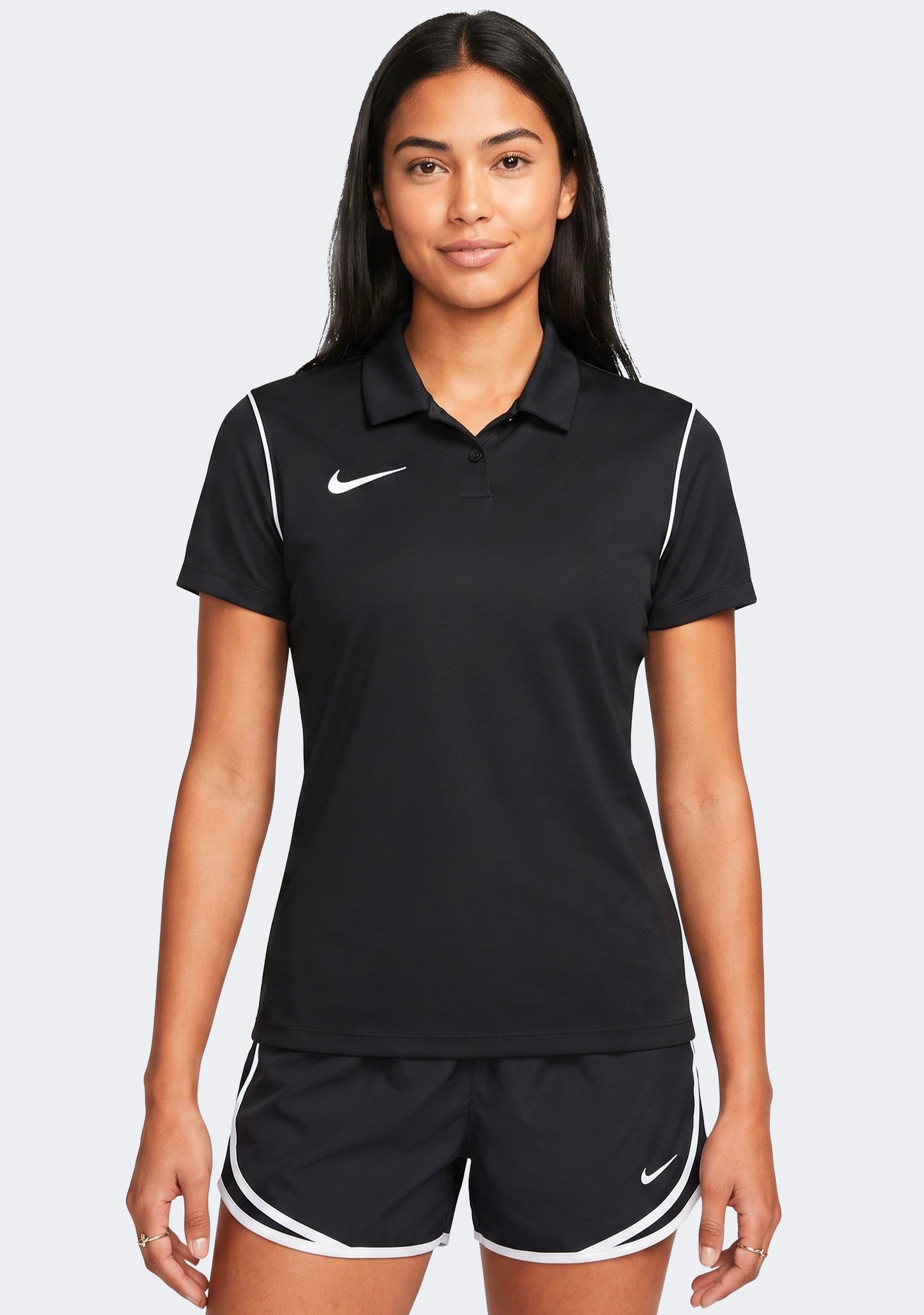 Nike Women's DF Park 20 Polo Black