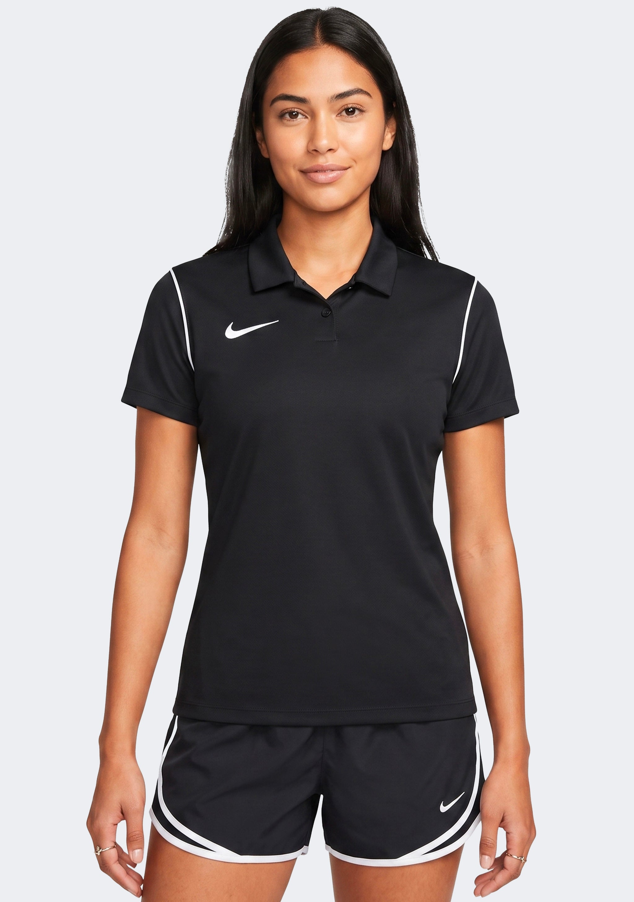 Nike Women's DF Park 20 Polo Black