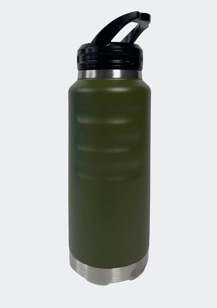 Fridgy 1080mL Grip Range Sippy Lid Water Bottle Commando Green