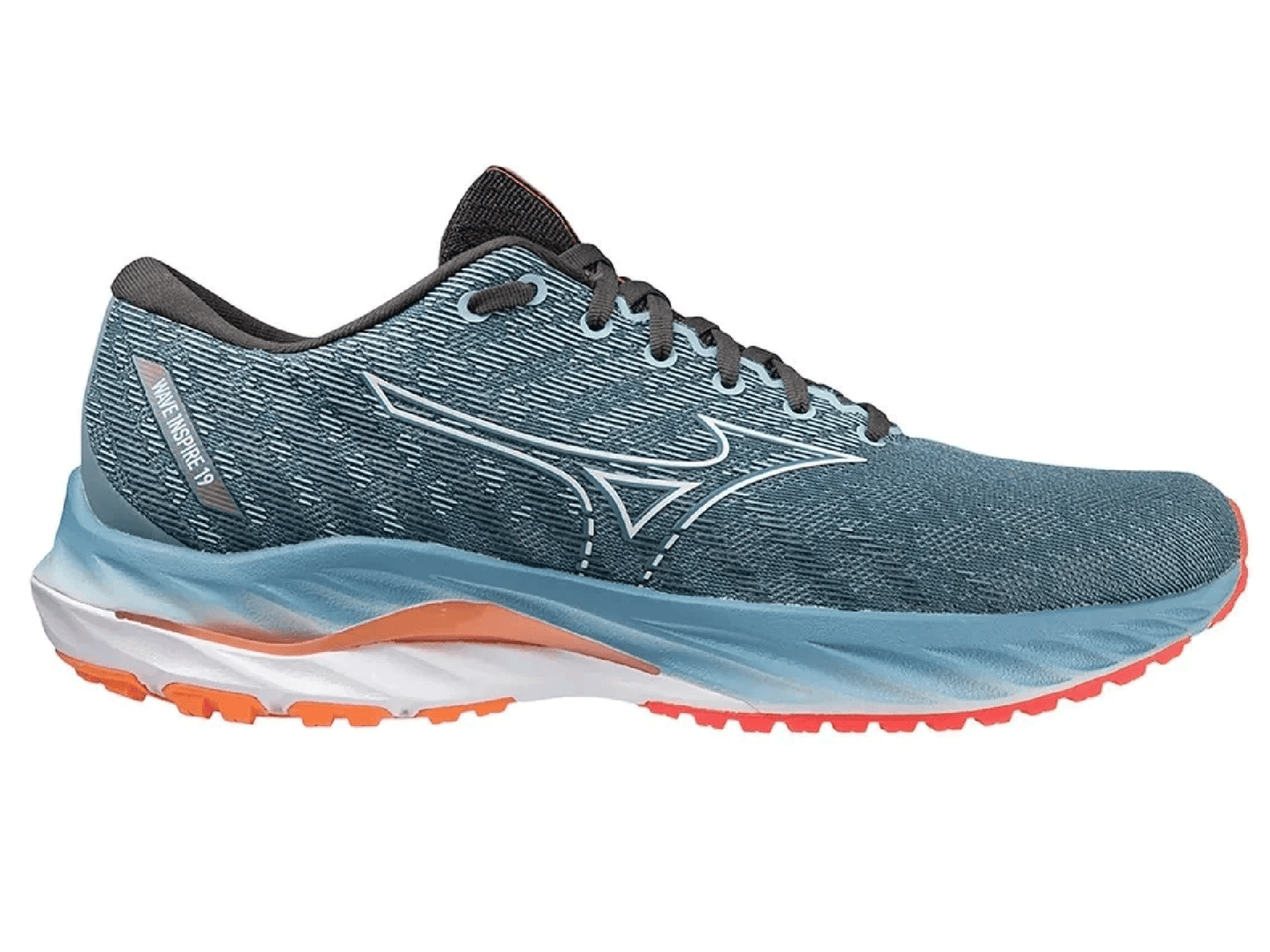 Mizuno Mens Wave Inspire 19 J1GC234401 Jim Kidd Sports