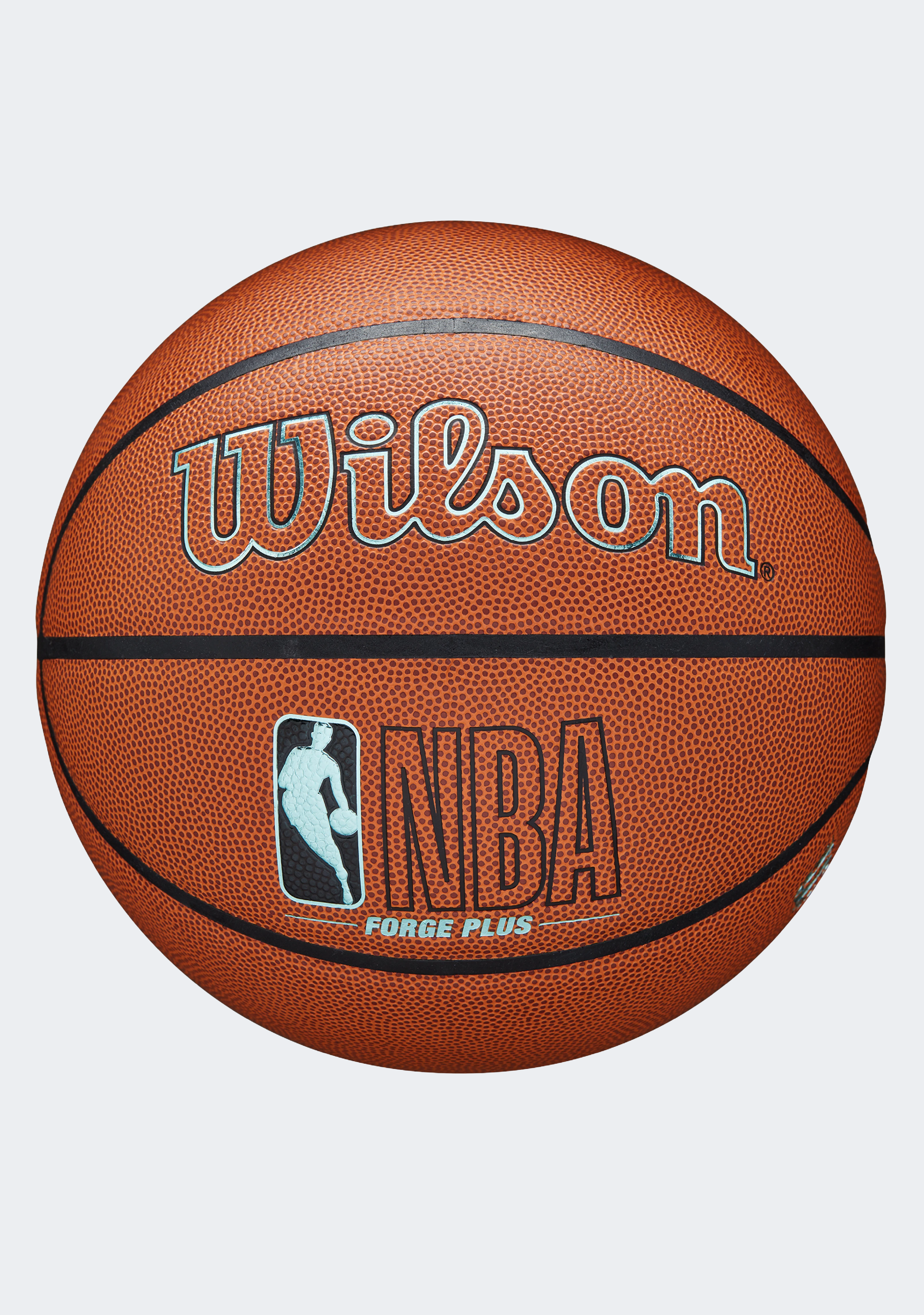 Wilson NBA Forge Plus Eco Indoor/Outdoor Basketball With Free Wilson WNBA Heir Outdoor Smoke Basketball Size 6