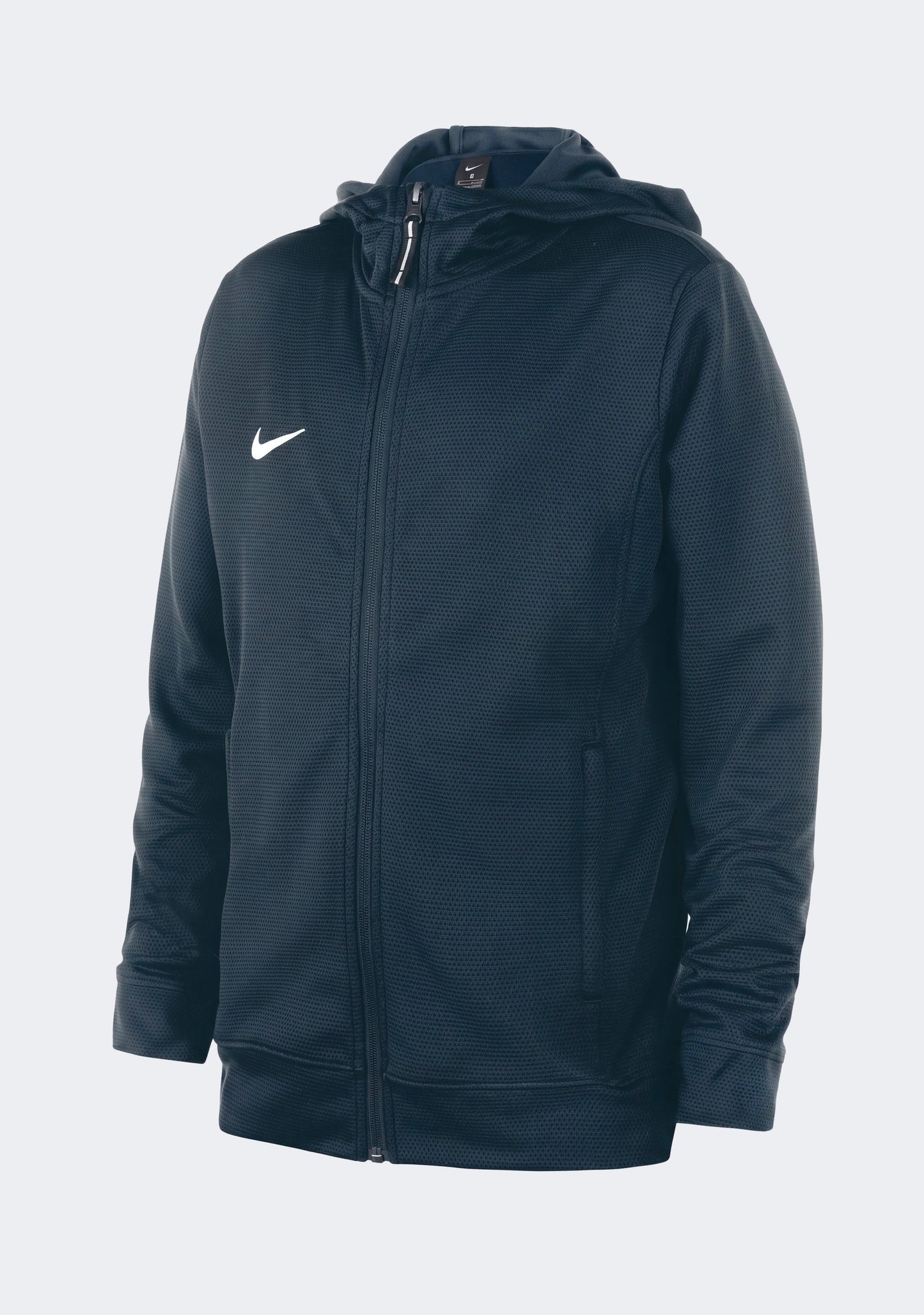 Nike Men's Team Basketball Full Zip Stock Hoodie Navy