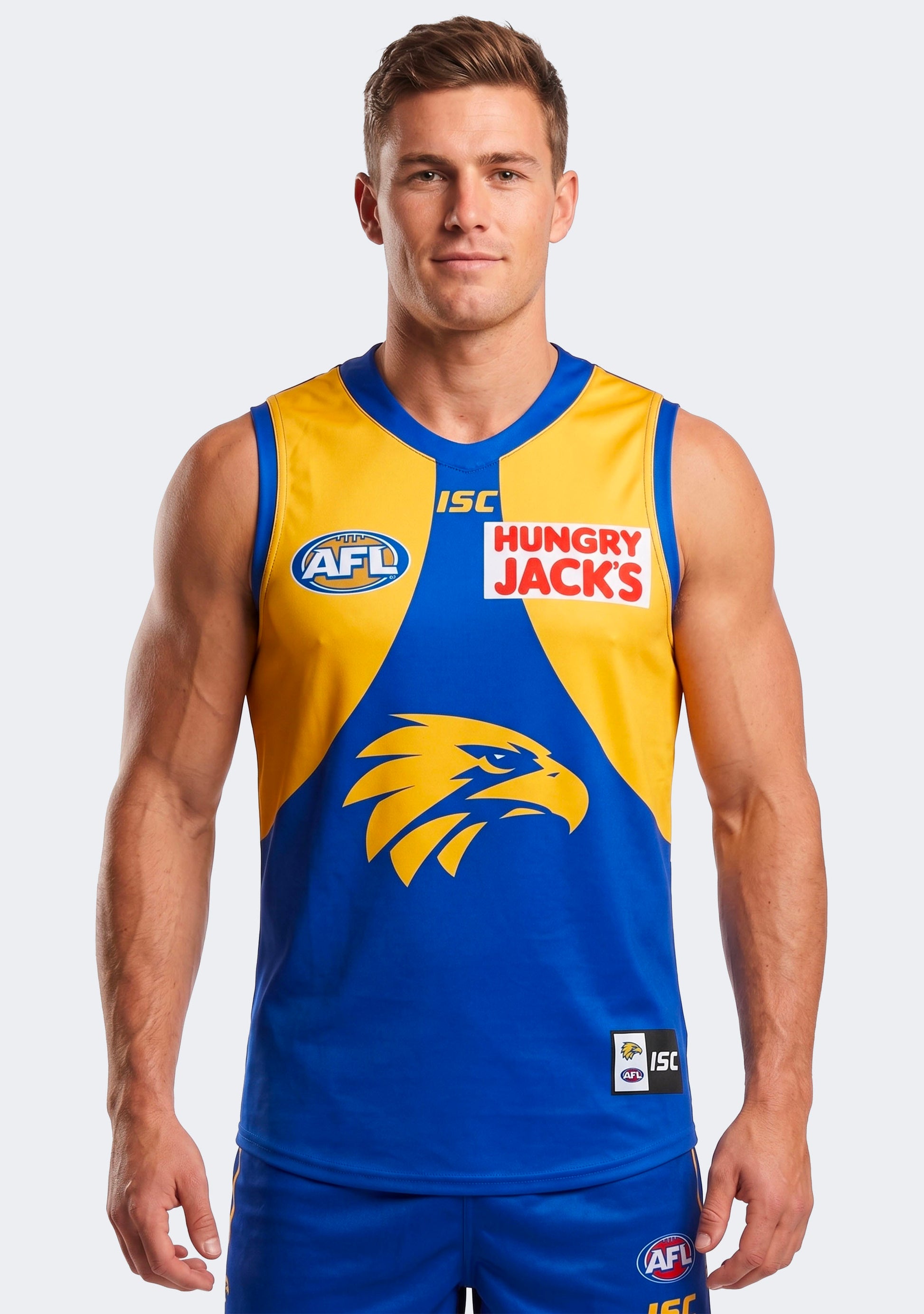 ISC Men's West Coast Eagles Replica Home Guernsey (2019)