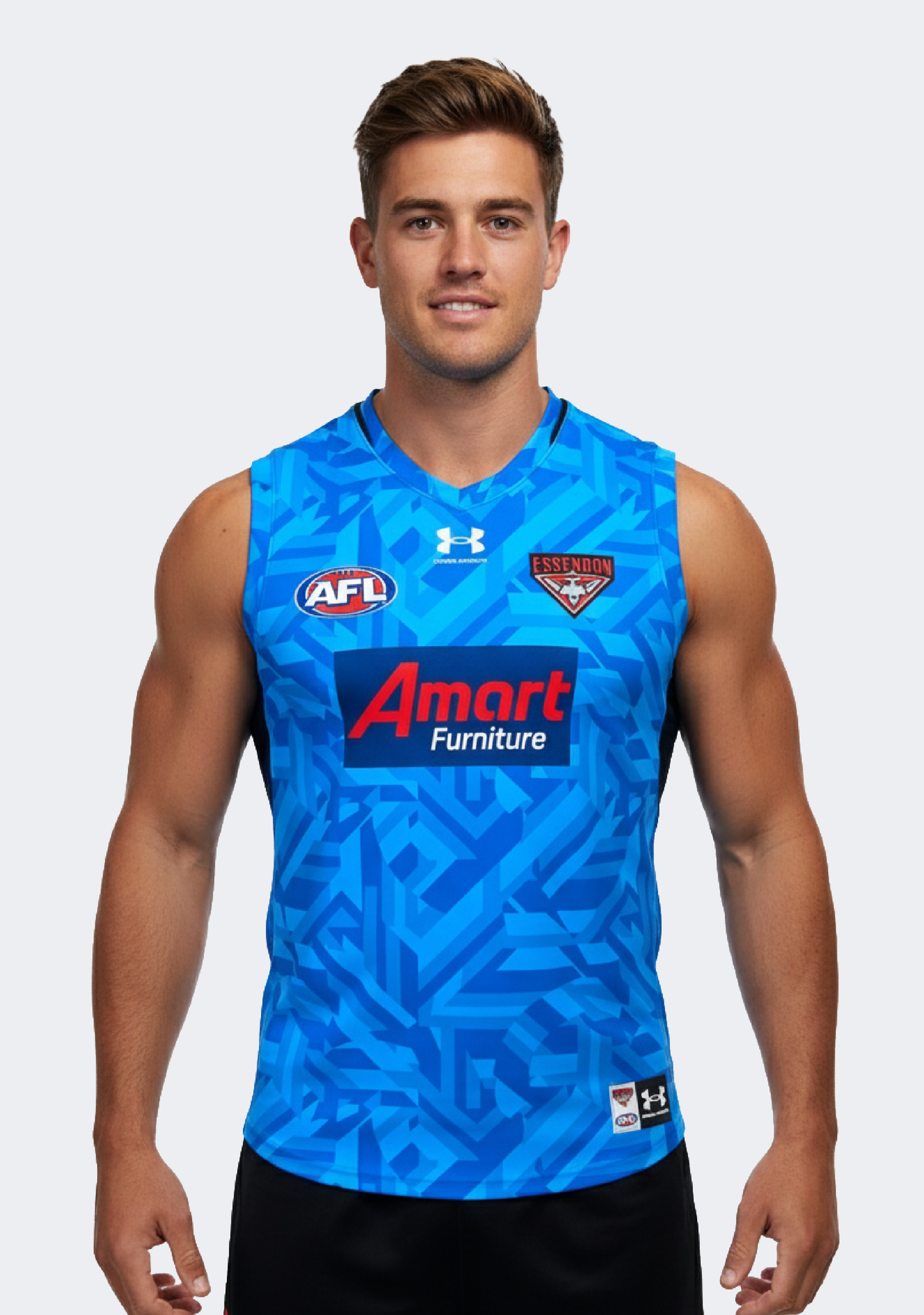 Under Armour Men’s Essendon FC Replica Sleeveless Training Guernsey