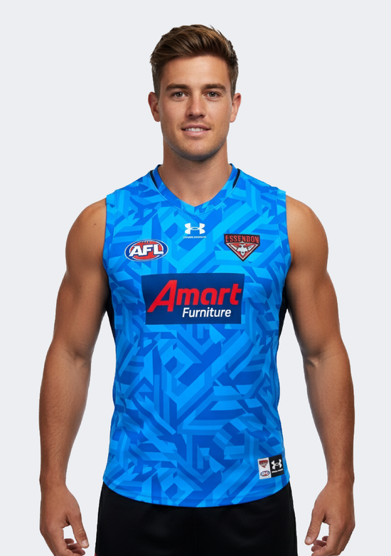 Under Armour Men’s Essendon FC Replica Sleeveless Training Guernsey