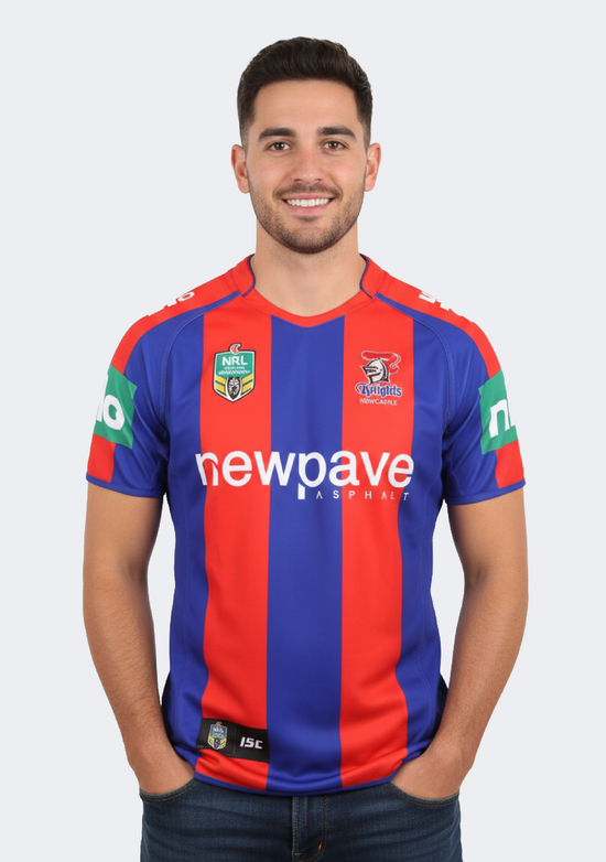 ISC Men’s Newcastle Knights Replica Home Jersey 2015