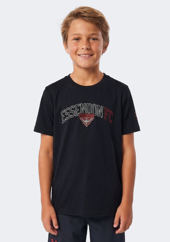 Under Armour Kids' Essendon FC Short Sleeve Tee