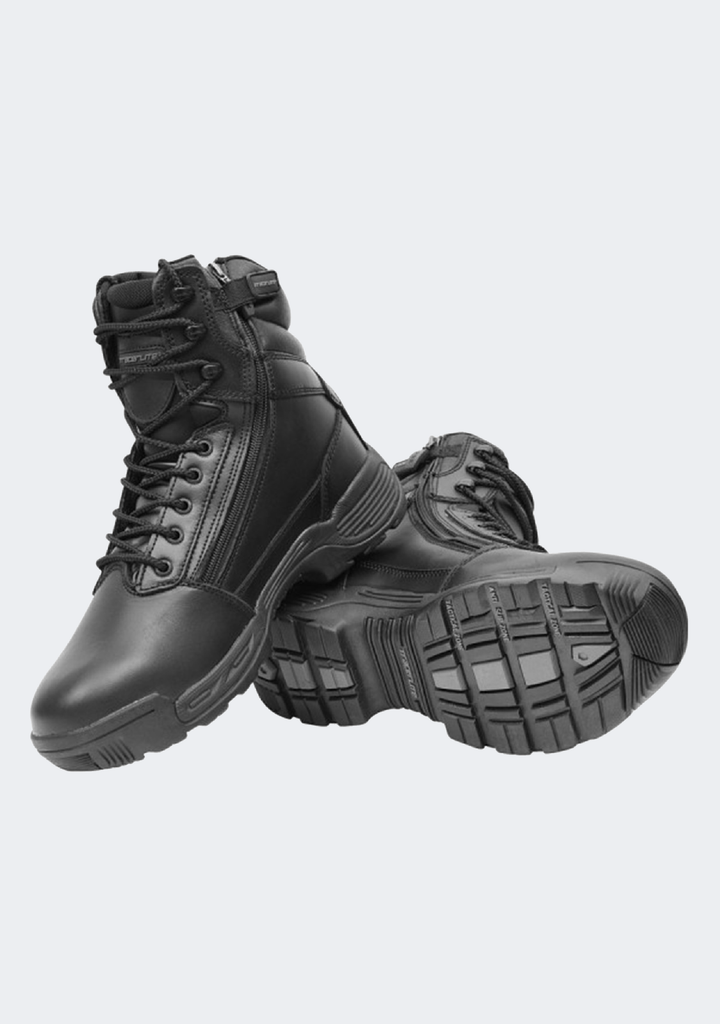 Tracerlite Men’s 8 Inch Leather Side Zip Boot