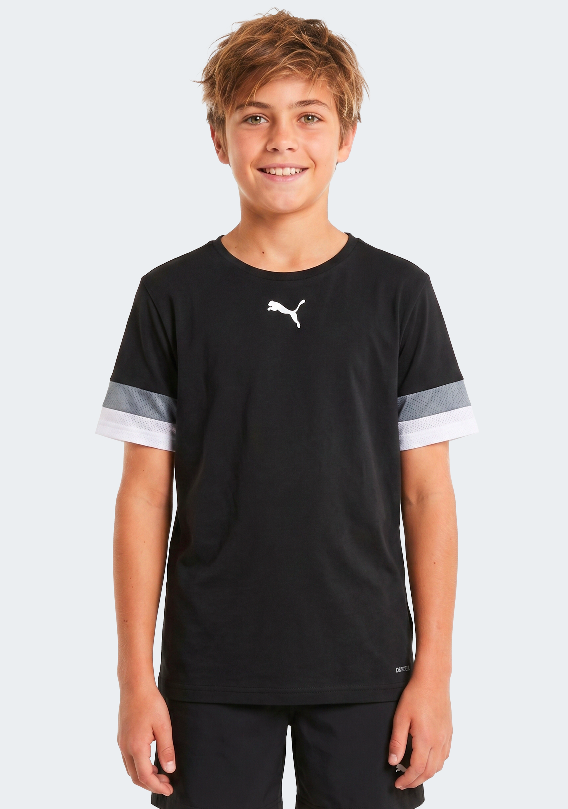 Puma Kids' TeamRISE Jersey Black