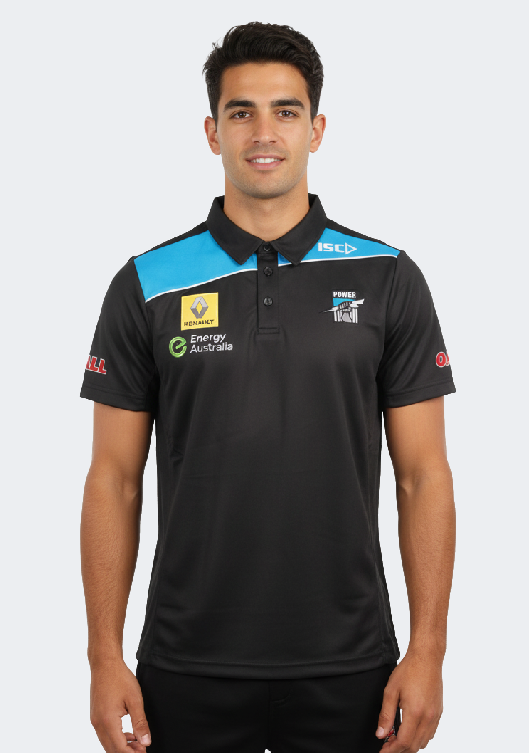 ISC Men's Port Adelaide Power Poly Polo