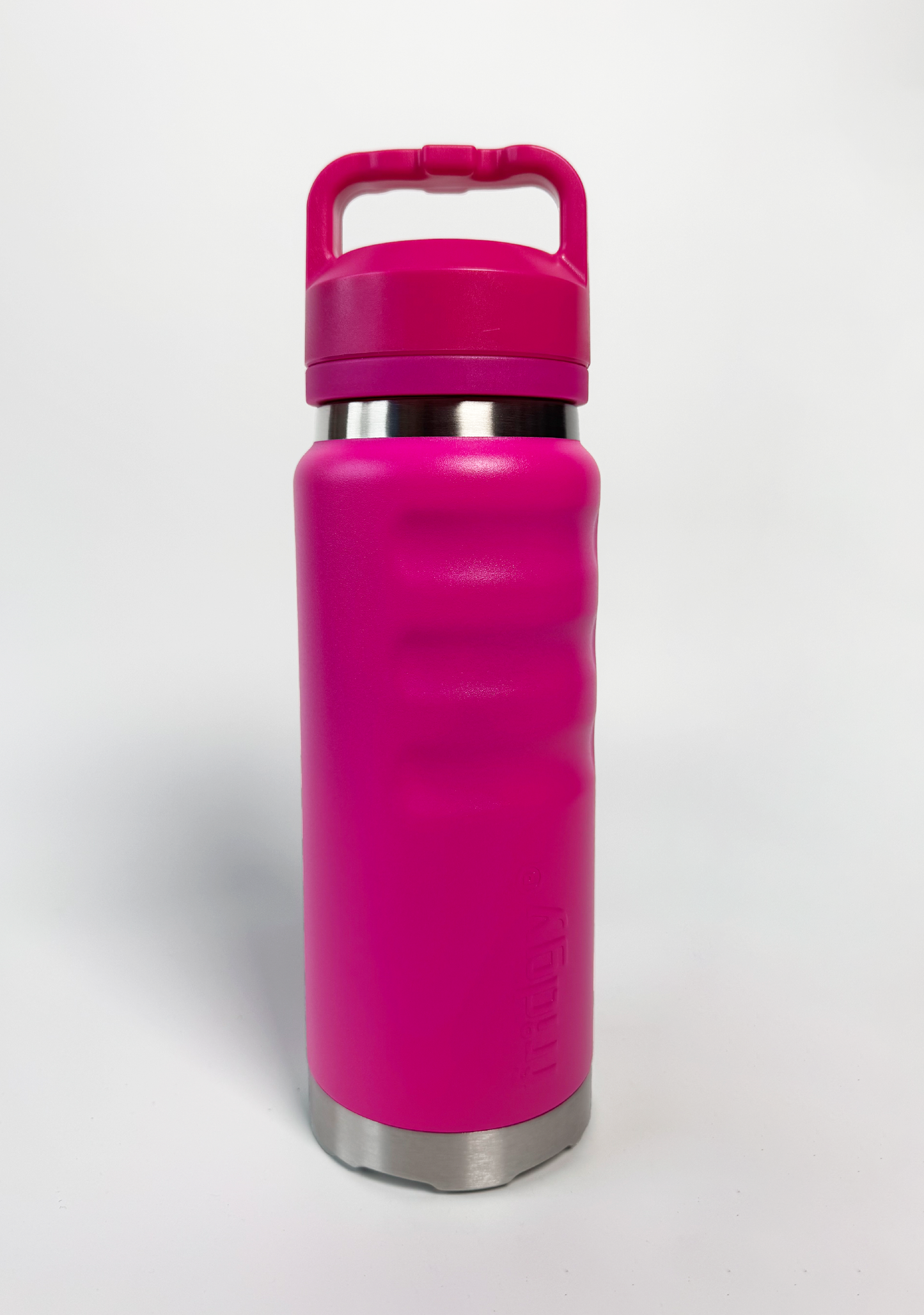 Fridgy 780mL Grip Range Dual Lid Water Bottle Neon Pink