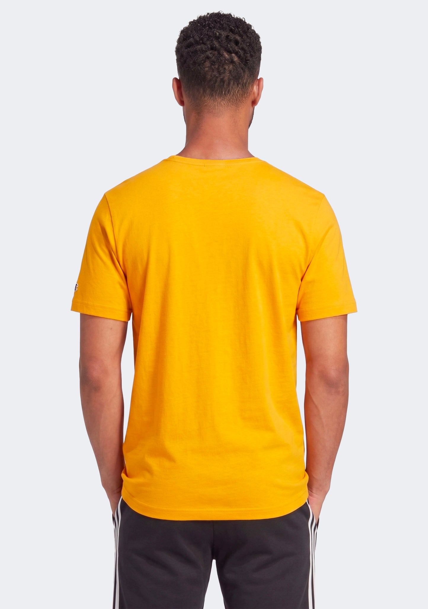 Champion Men's C Logo Short Sleeve Tee Royal Gold