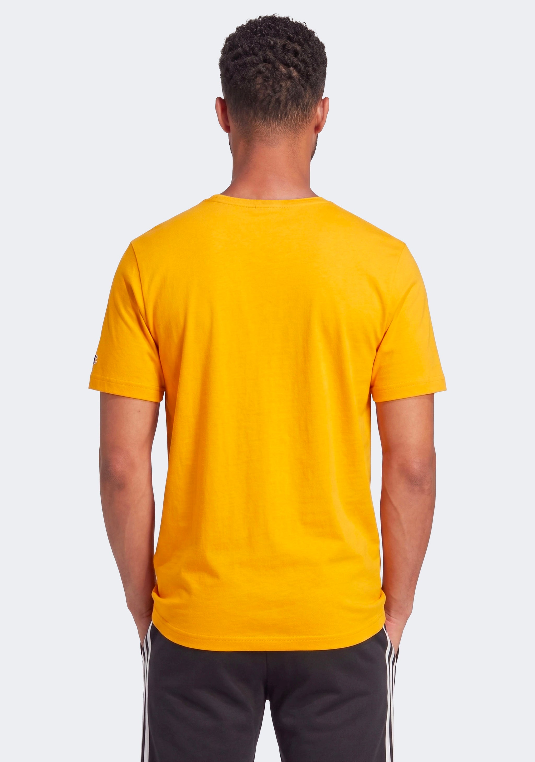 Champion Men's C Logo Short Sleeve Tee Royal Gold