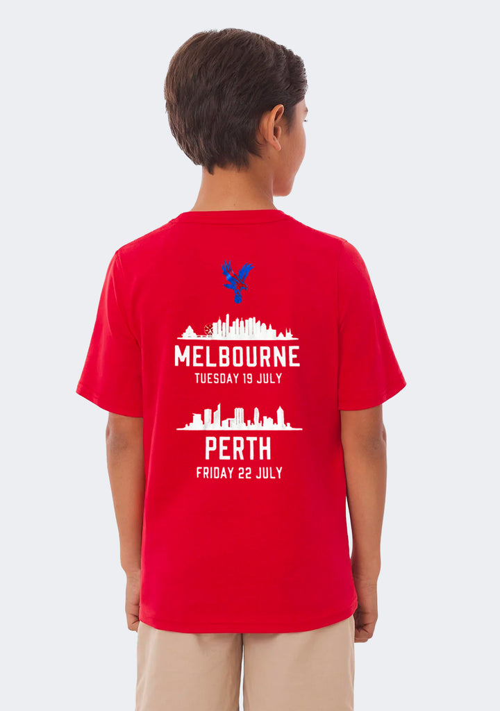 Gildan Kids' Crystal Palace Supporter Tee Red