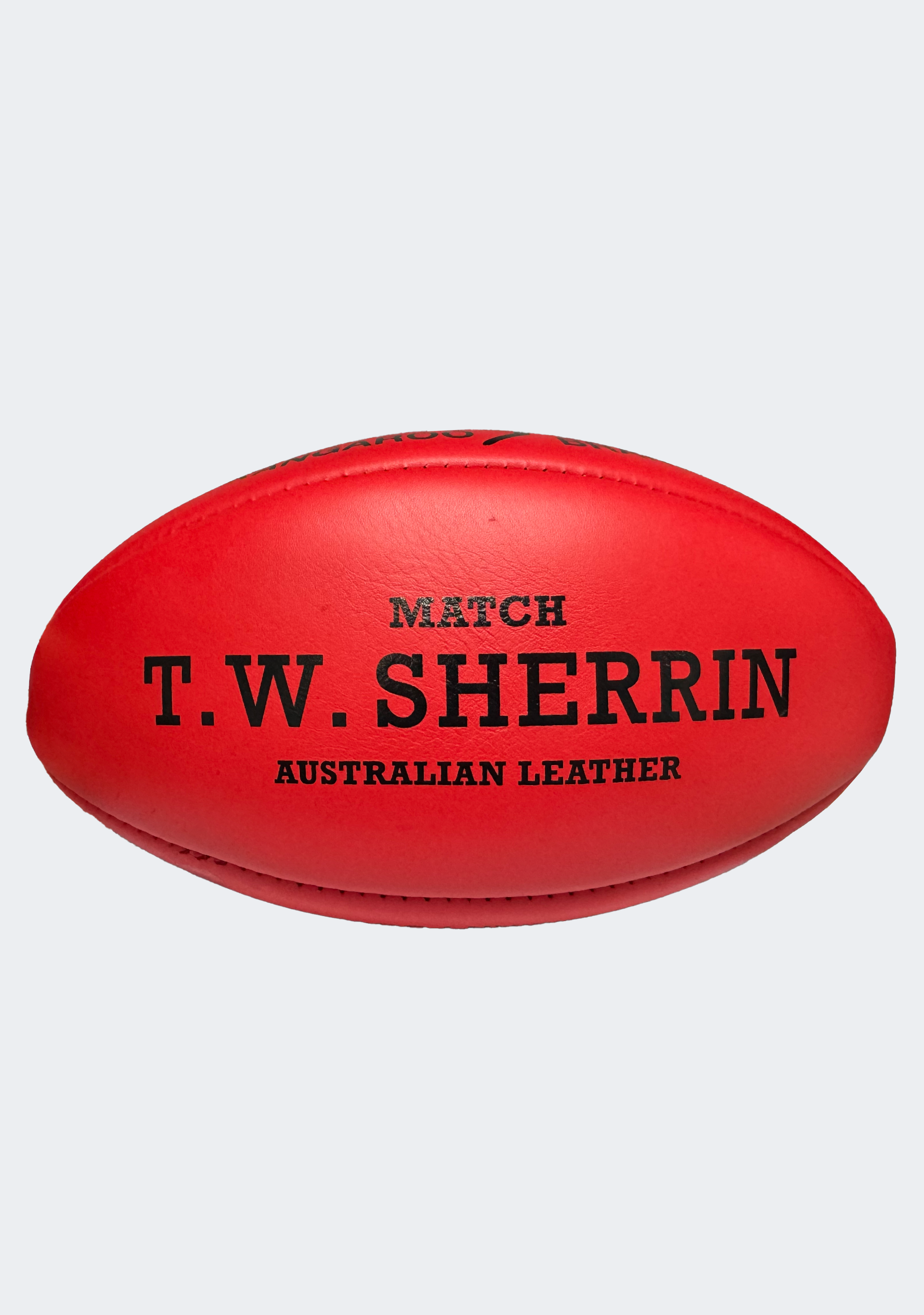 Sherrin Match Red Blemish Leather Ball Size 5