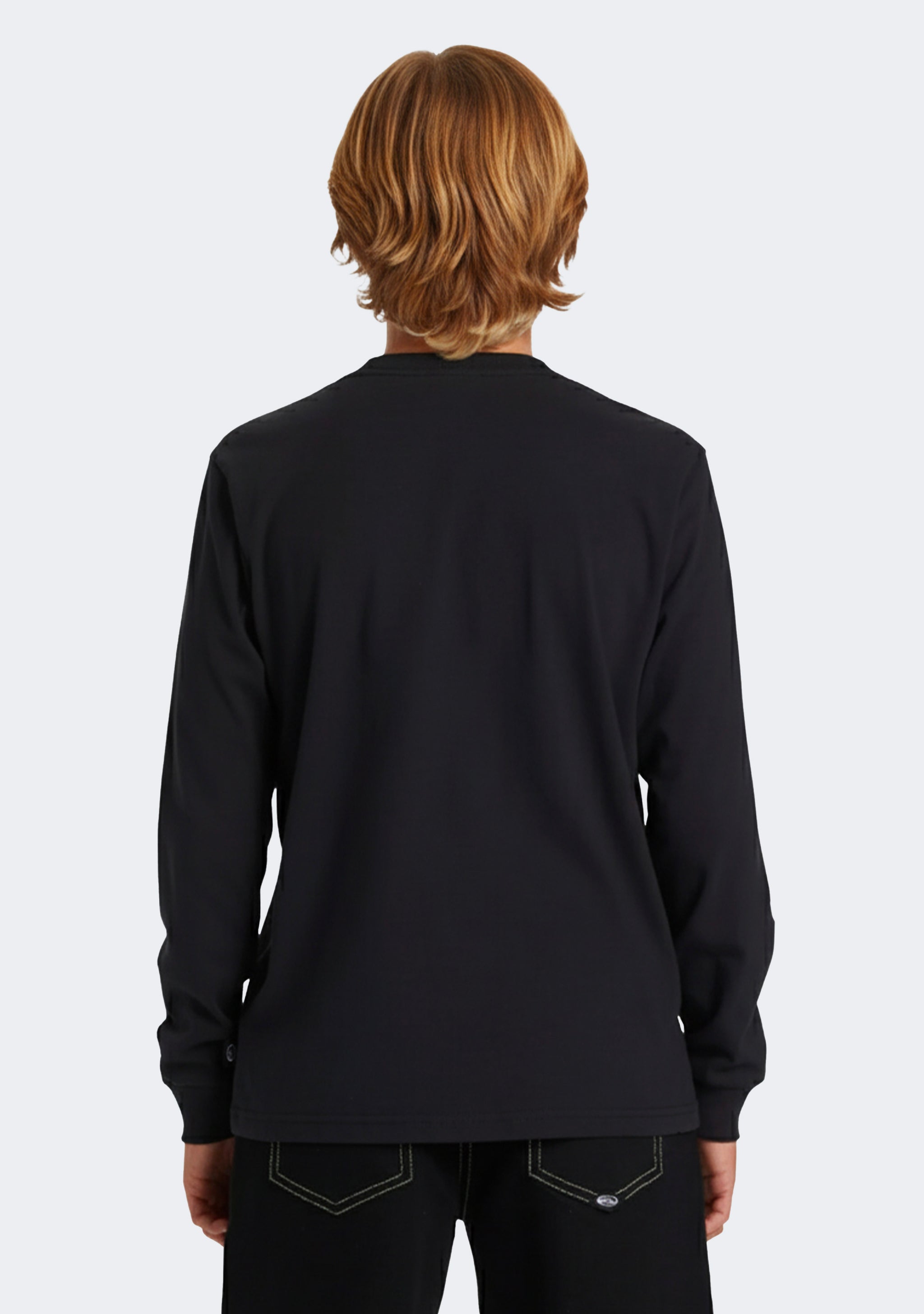 Champion Kids' Script Long Sleeve Tee