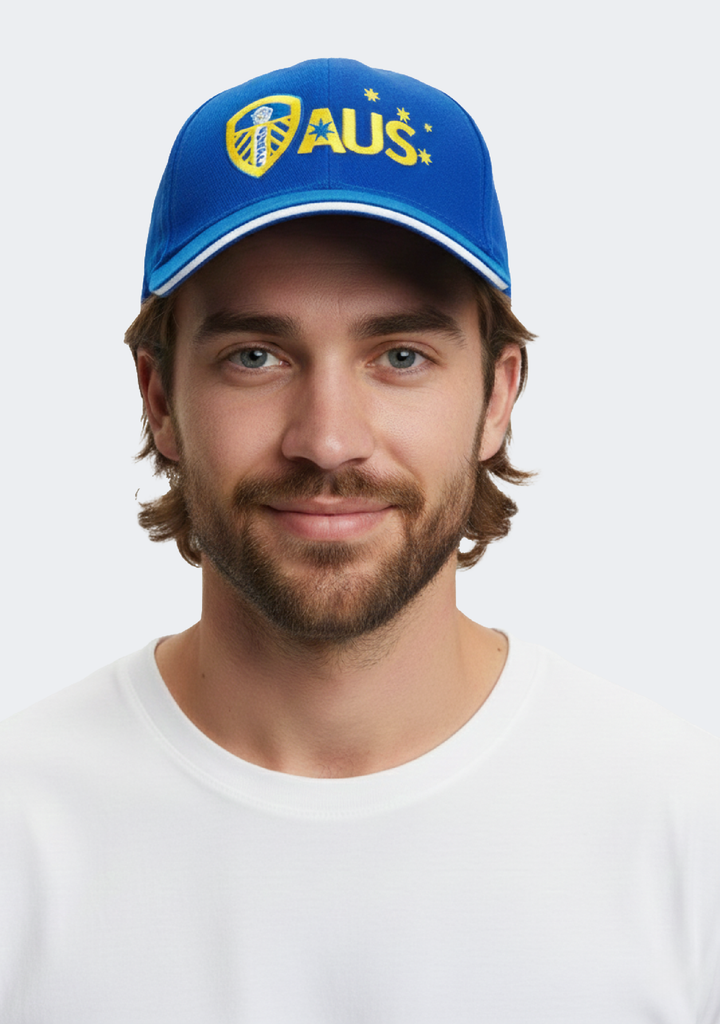 Winning Spirit Leeds Supporters Cap Blue