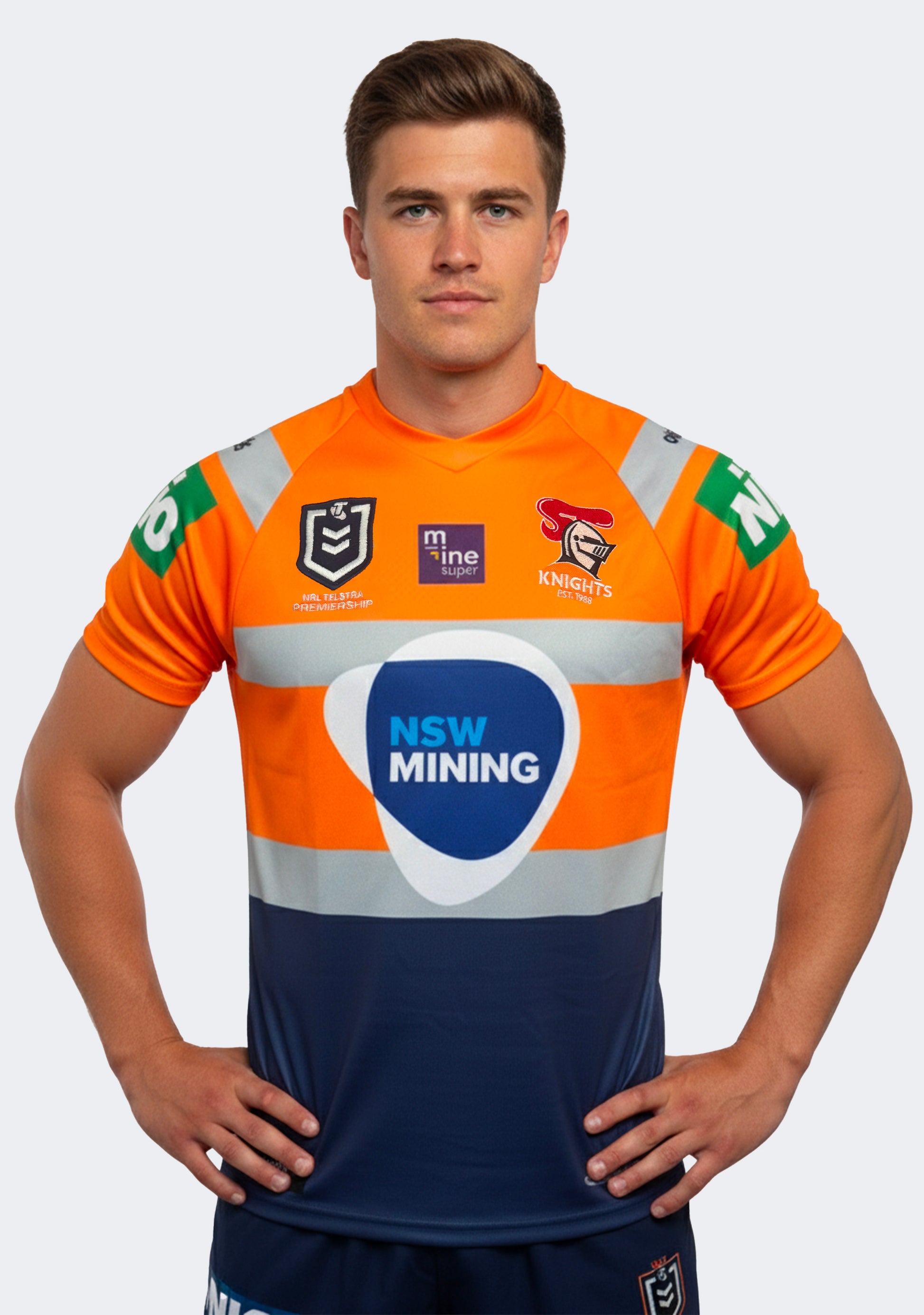 O’Neills Men's Newcastle Knights Mining Jersey 2020