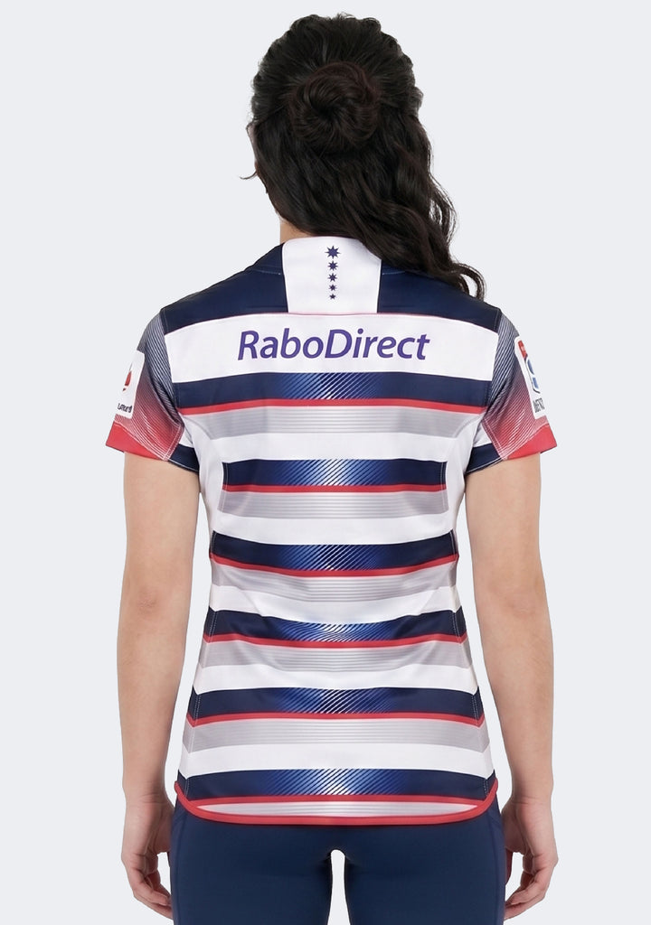 BLK Women's Melbourne Rebels Replica Jersey Home 2015
